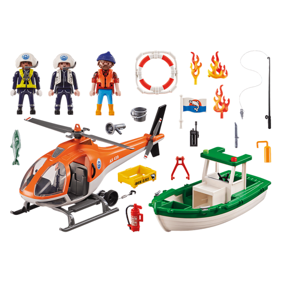 Coastal Fire Mission Playmobil Online