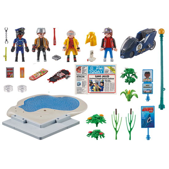 Back to the Future Part II Hoverboard Chase Playmobil Sale