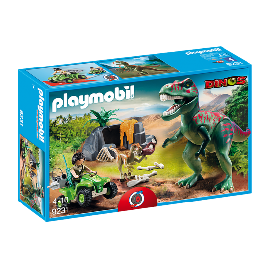 Explorer Quad with T-Rex Playmobil Sale