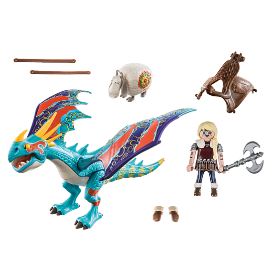 Dragon Racing: Astrid and Stormfly Playmobil Online