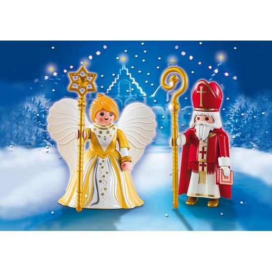 St. Nicholas and Christmas Angel Playmobil Online