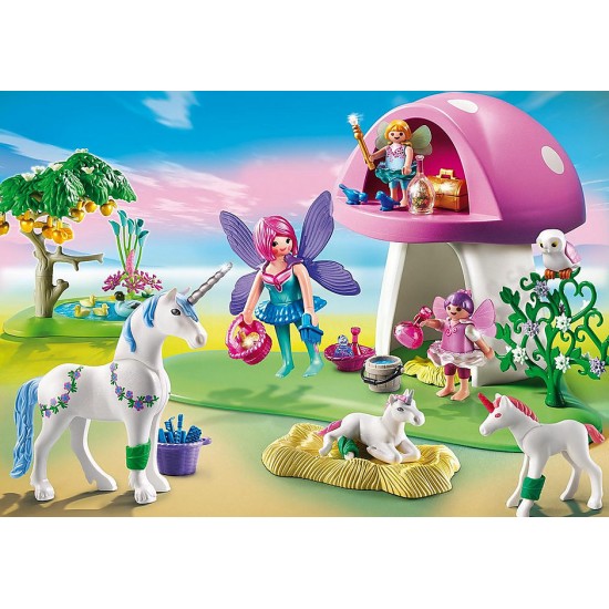 Fairies with Toadstool House Playmobil Online