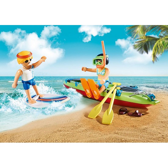 Beach Car with Canoe Playmobil Sale