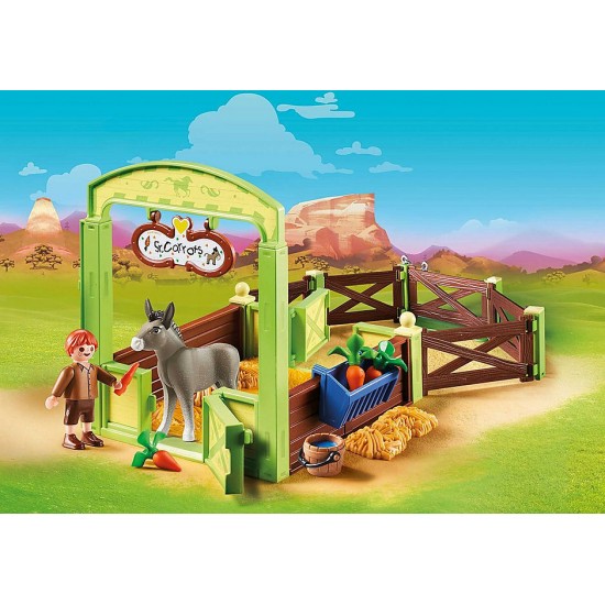 Snips and Señor Carrots with Horse Stall Playmobil Sale