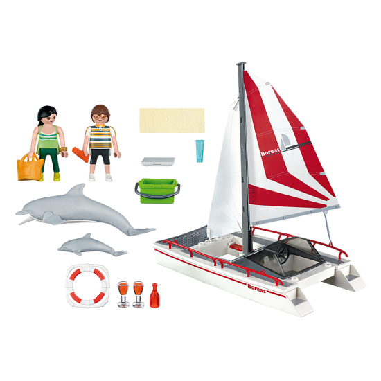 Catamaran with Dolphins Playmobil Sale