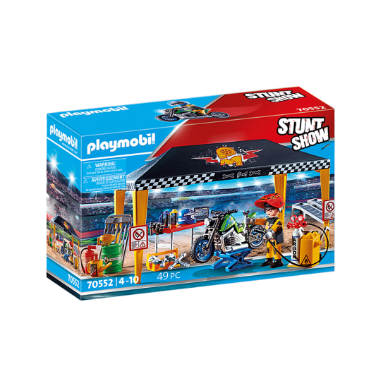 Stunt Show Service Tent Playmobil Online