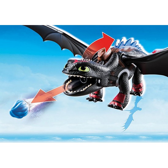 Dragon Racing: Hiccup and Toothless Playmobil Online