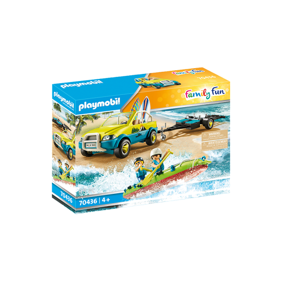 Beach Car with Canoe Playmobil Sale